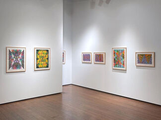 Michael Knutson - Shifting Layered Fields - Recent Watercolors, installation view