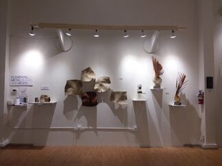 Elemental: Metal, Glass and Wood, installation view