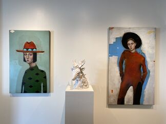 Michele Mikesell - Cowgirls, installation view