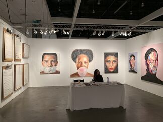 Art Unified Gallery at LA Art Show 2020, installation view