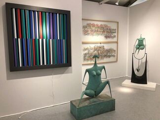 Mark Hachem Gallery at Art Miami 2018, installation view
