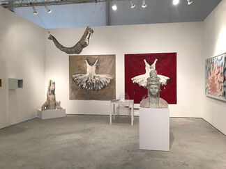 Galleria Ca' d'Oro at Art Miami 2018, installation view