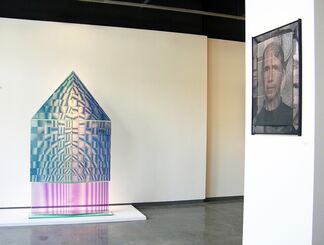 PRE-NET | Optically Kinetic Sculptures by Sydney Cash, installation view
