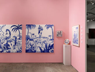 Alzueta Gallery at Art Miami 2019, installation view
