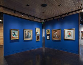 NORMAN ROCKWELL - The Artist at Work, installation view