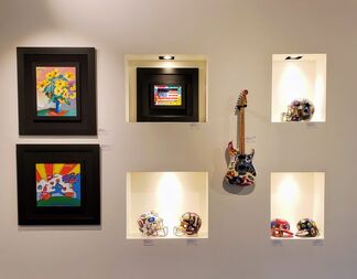 Peter Max - The Retrospective / Back to Woodstock - 50th Anniversary, installation view