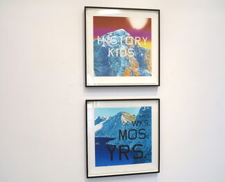 KIND OF BLUE: Works by Ed Ruscha, installation view