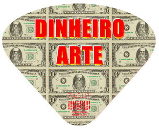 Dinheiro e arte (Money and art), installation view