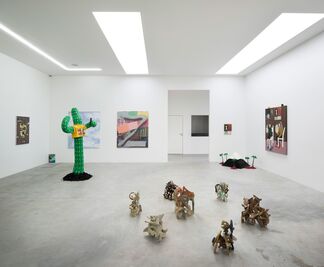 Small Enough To Keep Me Happy, Big Enough To Keep Me Occupied, installation view