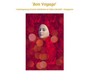 'Bon Voyage' Contemporary French Artists Exhibition, installation view
