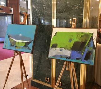 "From East to West" at Intercontinental Hotel Bucharest, installation view