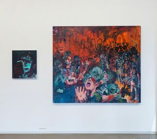 Galerie Sébastien Bertrand at Independent Brussels 2017, installation view