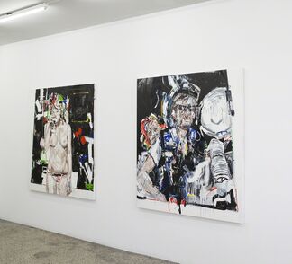 Wolves Wait At Your Door, installation view