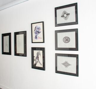 FROM DIGITAL TO ANALOG: SUMMER WORKS ON PAPER, installation view