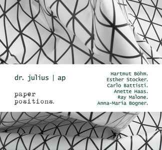 dr. julius | ap at PAPER POSITIONS, installation view