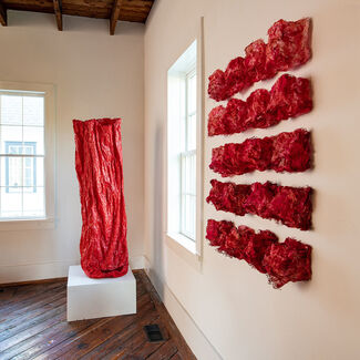 Artists from the Grotta Collection  exhibition and book launch, installation view