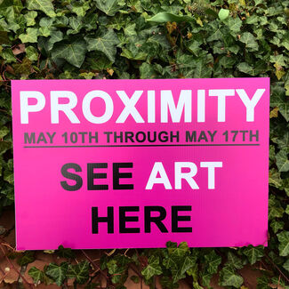 PROXIMITY: In Search of Signs of Life & Art, installation view