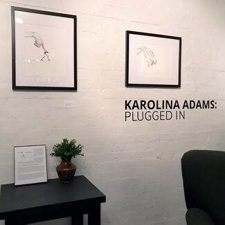 Karolina Adams: Plugged In, installation view