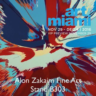 Alon Zakaim Fine Art at Art Miami 2016, installation view
