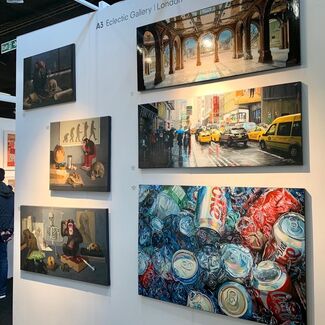 Eclectic Gallery at Affordable Art Fair Battersea Autumn 2019, installation view