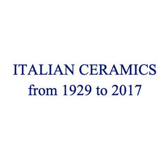 Italian ceramics from 1929 to 2017, installation view