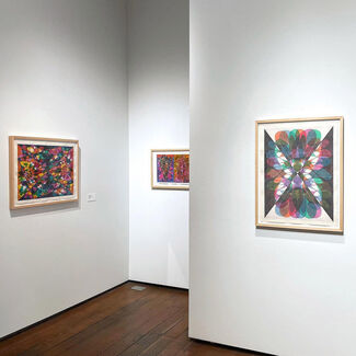 Michael Knutson - Shifting Layered Fields - Recent Watercolors, installation view