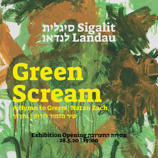 Green Scream, installation view