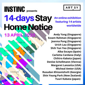 14-days STAY HOME NOTICE, installation view
