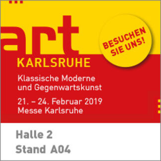 Galerie Barbara von Stechow at art KARLSRUHE 2019, installation view