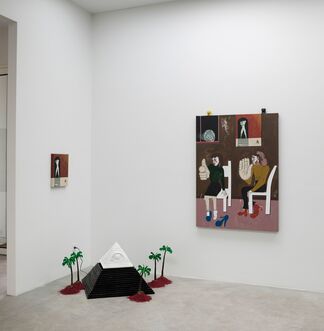 Small Enough To Keep Me Happy, Big Enough To Keep Me Occupied, installation view