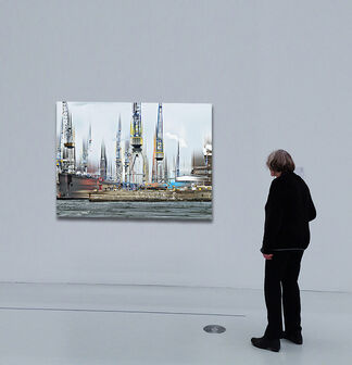 City of Hamburg / Harbor views, installation view