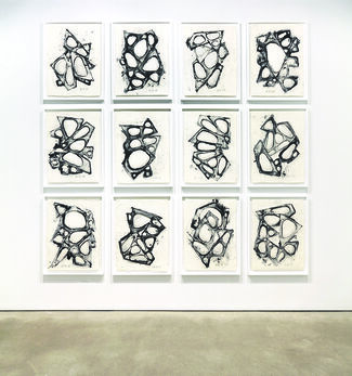 Mel Kendrick - Water Drawings, installation view