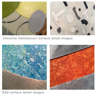 Christine Vaillancourt & KX2: Ruth Avra and Dana Kleinman, installation view