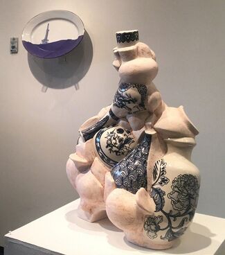 PORCELAINIA: East Meets West at Cross MacKenzie Gallery in Washington, DC., installation view