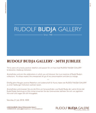 RUDOLF BUDJA GALLERY - 30th JUBILEE, installation view