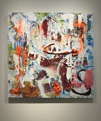 Paint, Splatter & Roll  | Ginny Sykes' Irreverent Abstractions, installation view