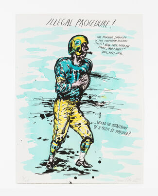 Prints by Raymond Pettibon Online Viewing Room, installation view