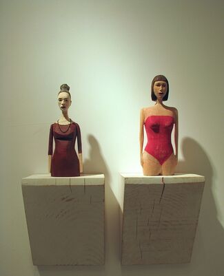 JOE BRUBAKER:   Small is Beautiful, Recent Figurative Sculpture, installation view
