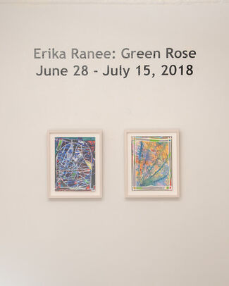 Erika Ranee | Green Rose, installation view