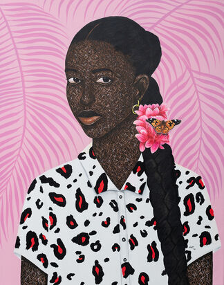 'For my Sisters' by Hamid Nii Nortey, installation view