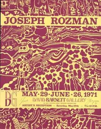 Joseph Rozman, installation view