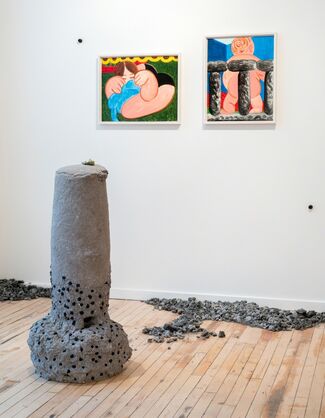 André Ethier + Jasmine Reimer, installation view