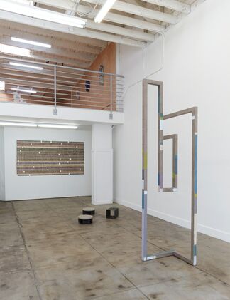 a shape made through its unraveling, installation view