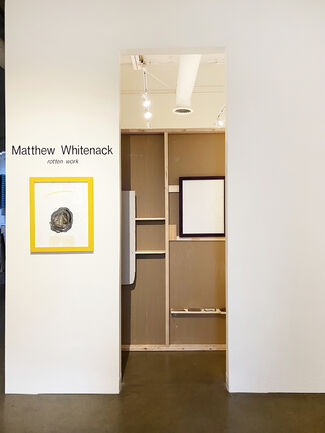 Matthew Whitenack - rotten work, installation view