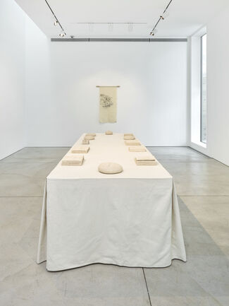 Maria Lai: Invito a Tavola, installation view