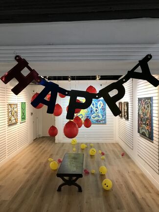 "HAPPY", installation view