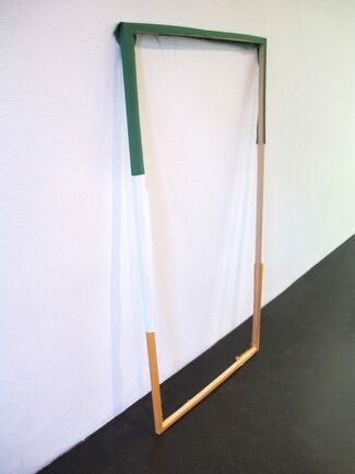 boogje boogje lijn lijn kleur vlak punt. - Solo Show by Paul Drissen, installation view