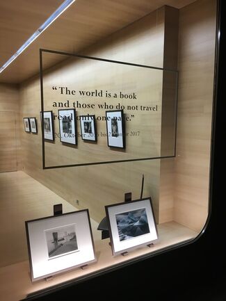 “ The world is a book and those who do not travel read only one page.”, installation view