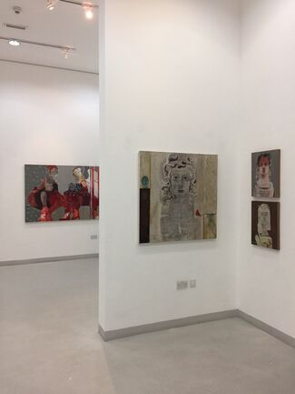 Edwar Shahda and Mona Nahleh exhibtion, installation view