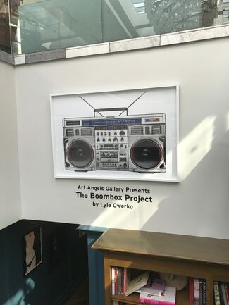The Boombox Project by Lyle Owerko at Soho House, installation view